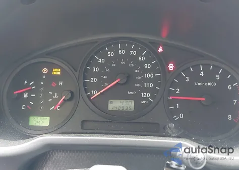 2005 Saab 9-2X Linear z USA, uszkodzony, nr VIN JF4GG61625H056524